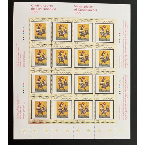 Canada 1800 Sheet Pane VF MNH