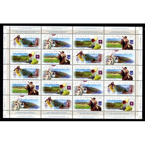 Canada 1653a Sheet VF MNH