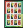 Canada 2001a Sheet MNH