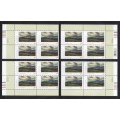 Canada 2109 Plate Blocks Matched Set MNH