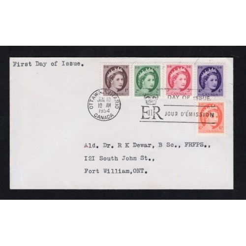 Canada 337-42 First Day Cover