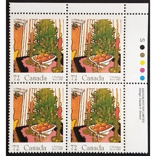 Canada 1150 Plate Block UR VF MNH