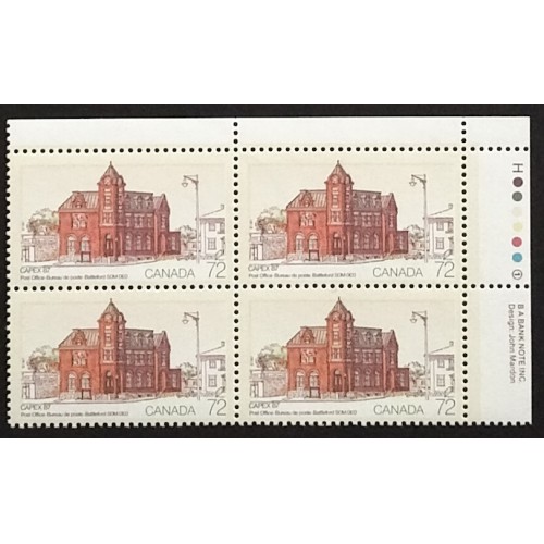 Canada 1125 Plate Block UR VF MNH