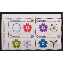 Canada 511a Plate Block UL VF MNH