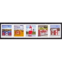 Canada 2697i Die Cut Strip VF MNH