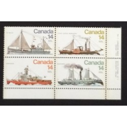 Canada 779a Plate Block LR No. 1 VF MNH