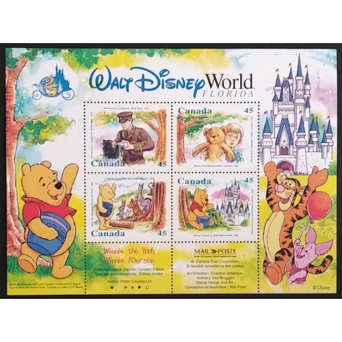 Canada 1621b Souvenir Sheet MNH
