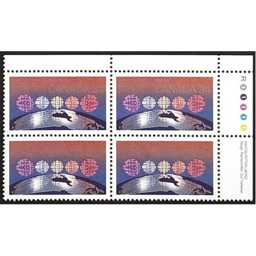 Canada 1103 Plate Block UR VF MNH