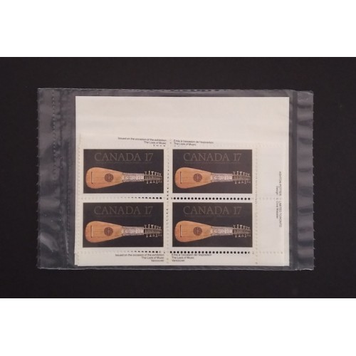 Canada 878 Inscription Blocks Matched Set VF MNH (Unopened)