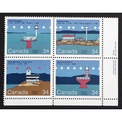 Canada 1066a Plate Block LR VF MNH