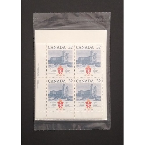 Canada 1029 Inscription Blocks Matched Set VF MNH (Unopened)