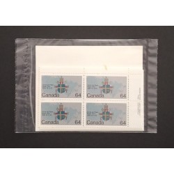 Canada 1031 Inscription Blocks Matched Set VF MNH (Unopened)