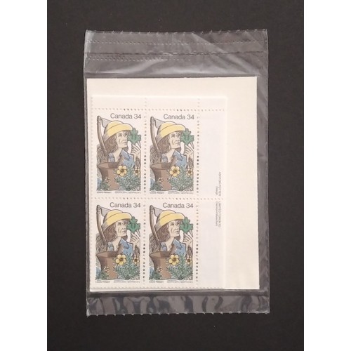 Canada 1060 Inscription Blocks Matched Set VF MNH (Unopened)