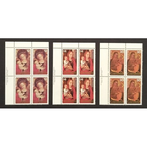 Canada 773-5 Plate Blocks UL VF MNH