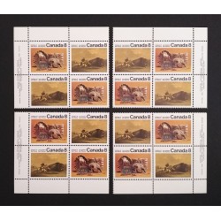 Canada 563a Plate Blocks Matched Set VF MNH