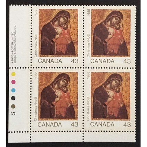 Canada 1223 Plate Block LL VF MNH