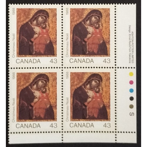 Canada 1223 Plate Block LR VF MNH