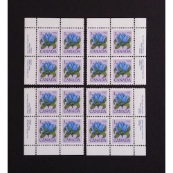 Canada 781 Plate Blocks Matched Set VF MNH