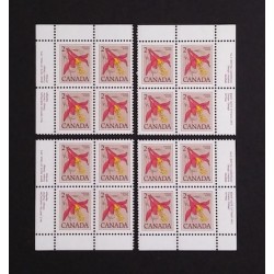 Canada 782 Plate Blocks Matched Set No. 2 VF MNH