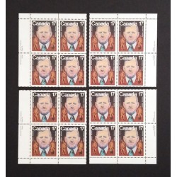 Canada 899 Plate Blocks Matched Set VF MNH