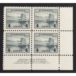 Canada 253 Plate Block LR No. 1 F-VF MH