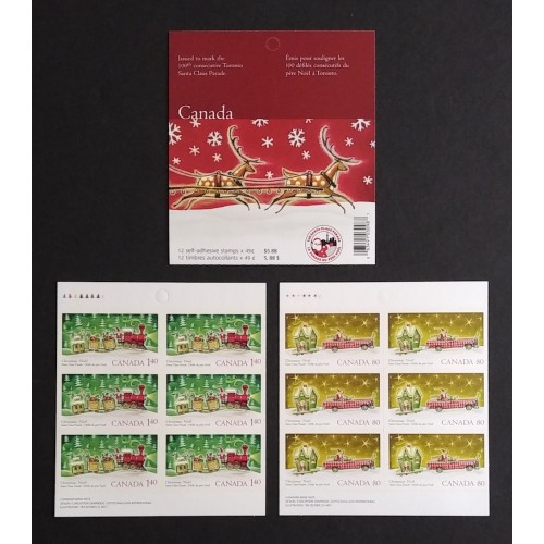 Canada BK298-300 Booklets