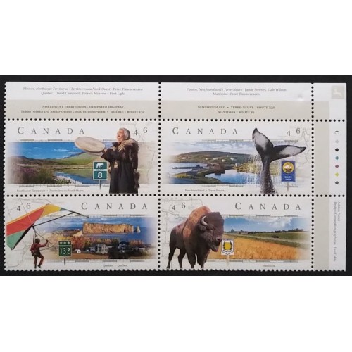 Canada 1783a Plate Block UR VF MNH