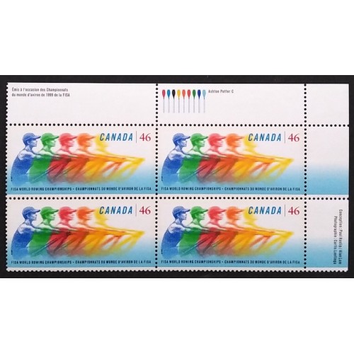 Canada 1805 Plate Block UR VF MNH