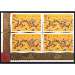 Canada 1836 Plate Block LL VF MNH