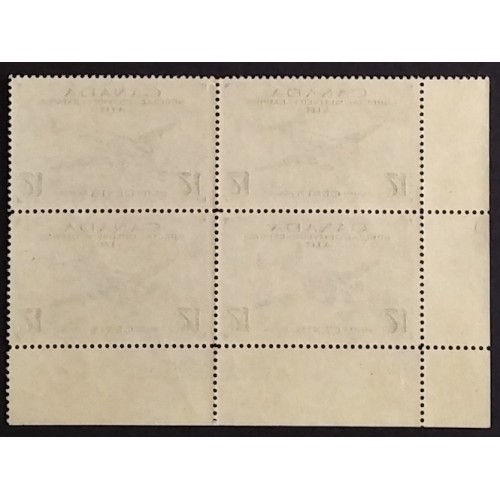 Canada CE2 Plate Block LL No. 1 VF MNH