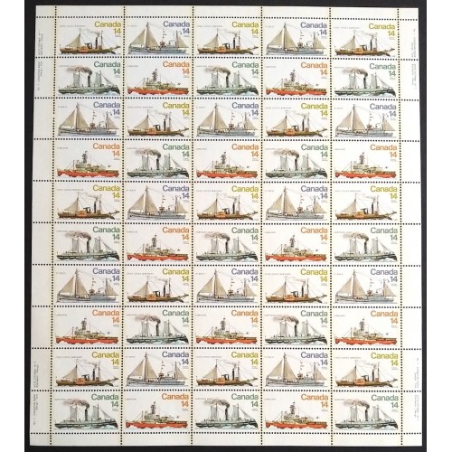 Canada 779a Sheet VF MNH