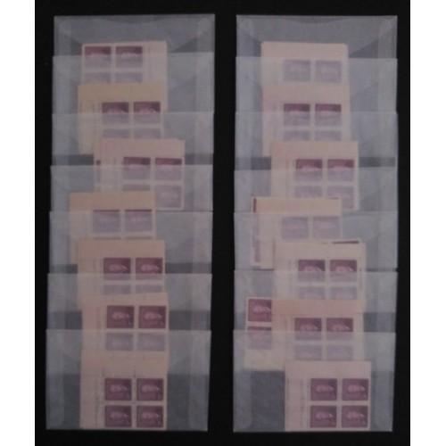 Canada 286 Complete Collection of Matched Sets Plates 1-14 VF MNH