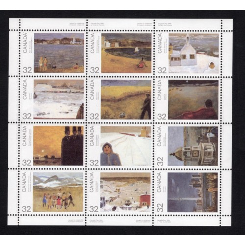 Canada 1027a Mini Pane Field Stock MNH