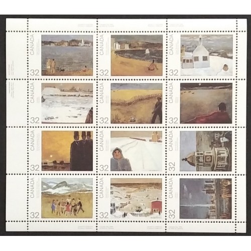 Canada 1027a Mini Pane UL Inscription MNH