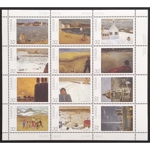 Canada 1027a Mini Pane UR Inscription MNH