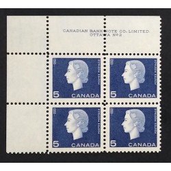 Canada 405 Plate Block UL No. 2 VF MNH