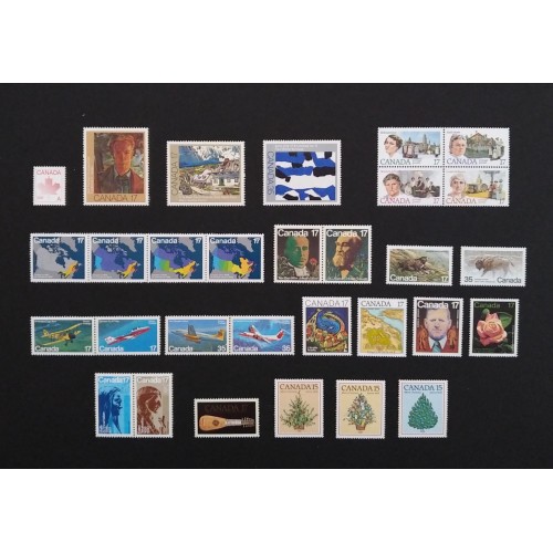 Canada 878-908 (1981) Year Set Complete MNH