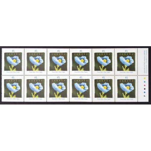 Canada 1638a Booklet Pane VF MNH