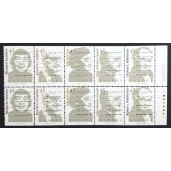 Canada 1626b Booklet Pane VF MNH