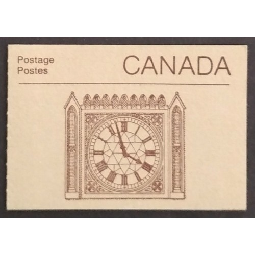 Canada BK88b Booklet Tagging Variety - Design 1