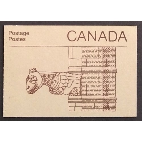 Canada BK88b Booklet Tagging Variety - Design 4