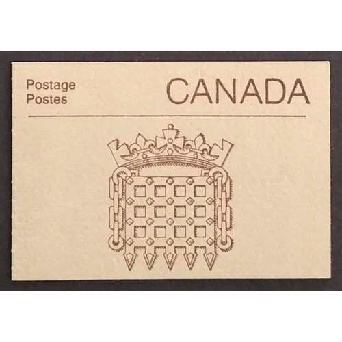 Canada BK88b Booklet Tagging Variety - Design 6
