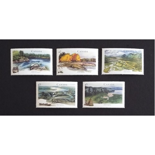 Canada 1511-5 Singles from Booklet Pane (top) VF MNH