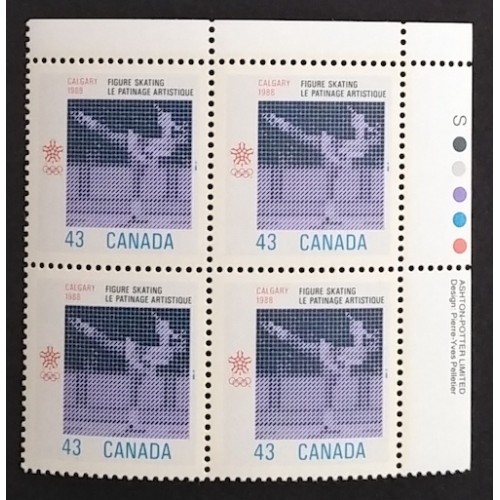 Canada 1197 Plate Block UR VF MNH