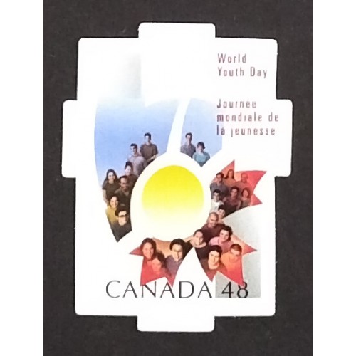 Canada 1957i Die Cut VF MNH