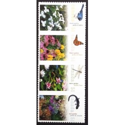 Canada 2145i Strip - Die Cut VF MNH