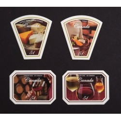 Canada 2168-71 Die Cut Set VF MNH