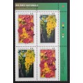 Canada 2001a Plate Block UR VF MNH