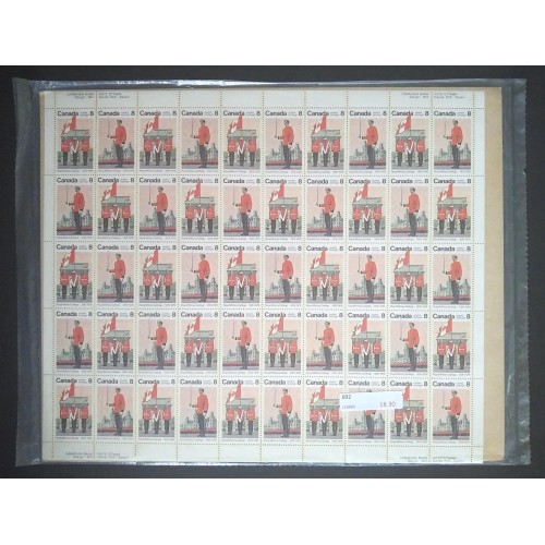 Canada 693a Sheet with Varieties (Unopened)