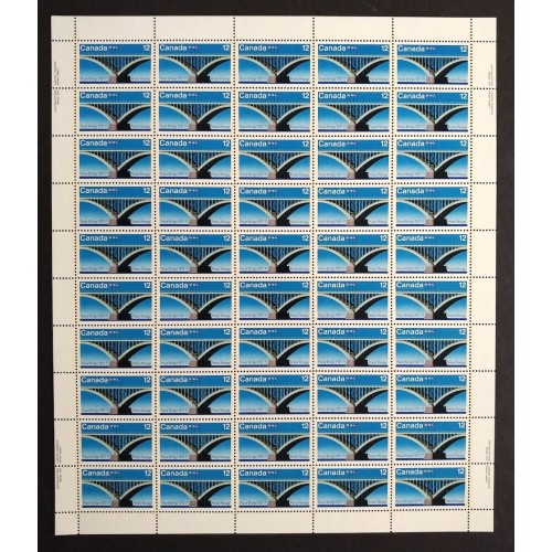 Canada 737ii Sheet MNH
